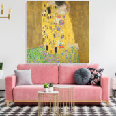 Toile Gustav Klimt Le Baiser (Insitu(Salon))