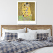 Toile Gustav Klimt Le Baiser Peinture - Célèbre Classiqu (Insitu(Chambre))