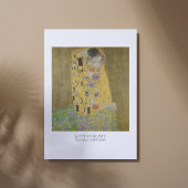 Toile Gustav Klimt Le Baiser Peinture - Célèbre Classiqu