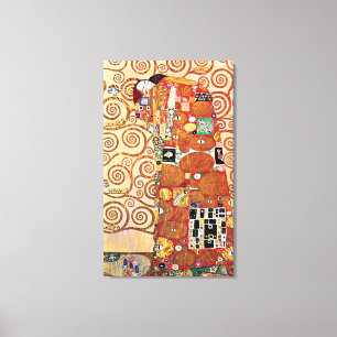 Toile Gustav Klimt - Le Baiser - Peinture d'art fin