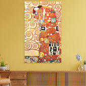 Toile Gustav Klimt - L'Embrace - Peinture d'Art (Insitu(Salon))