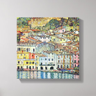 Toile Gustav Klimt - Malcena au jardin