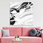 Toile Gustav Klimt - Poisson Sang Surreal Art Japonais (Insitu(Salon))
