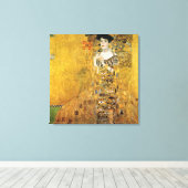 Toile GUSTAV KLIMT - Portret van Adèle Bloch-Bauer 1907 (Insitu (Plancher de Bois))