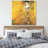 Toile GUSTAV KLIMT - Portret van Adèle Bloch-Bauer 1907 (Insitu(Chambre))