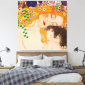Toile Gustav Klimt - Poster mère et enfant (Insitu(Chambre))