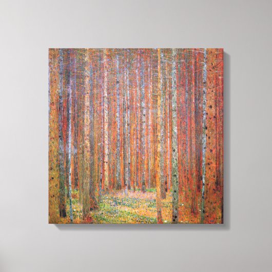 Toile Gustav Klimt - Tannenwald I (Recto)