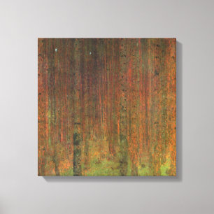 Toile Gustav Klimt - Tannenwald II