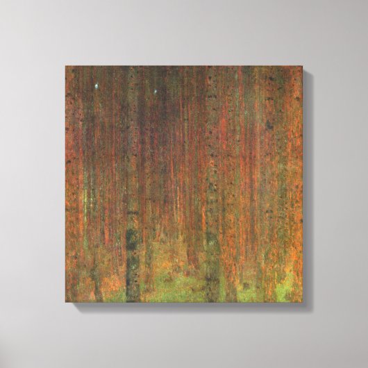 Toile Gustav Klimt - Tannenwald II (Recto)