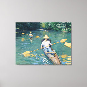 Toile Gustave Caillebotte - Esquifs sur l'Yerres