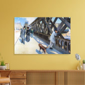 Toile Gustave Caillebotte - Le Pont de l'Europe (Insitu(Salon))