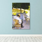 Toile Gustave Caillebotte - Les Orangers (Insitu (Plancher de Bois))