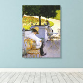 Toile Gustave Caillebotte - Les Orangers (Insitu (Plancher de Bois))