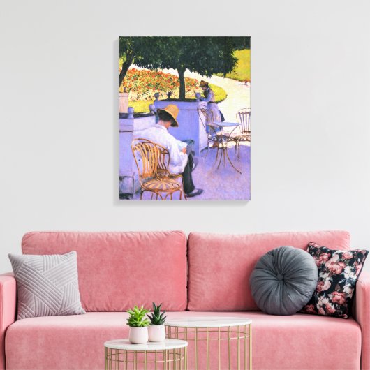 Toile Gustave Caillebotte - Les Orangers (Insitu(Salon))
