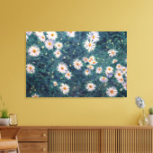 Toile Gustave Caillebotte - Lit de marguerites, détails (Insitu(Salon))