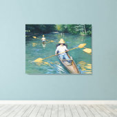 Toile Gustave Caillebotte - Skiffs on the Yerres (Insitu (Plancher de Bois))