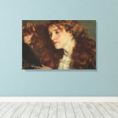 Toile Gustave Courbet - Jo, la belle irlandaise (Insitu (Plancher de Bois))