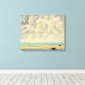 Toile Gustave Courbet | Mer Calme (Insitu (Plancher de Bois))