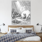 Toile Gustave Doré - Actes 9 La Conversion de Saul (Insitu(Chambre))