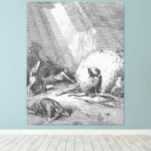 Toile Gustave Doré - Actes 9 La Conversion de Saul (Insitu (Plancher de Bois))
