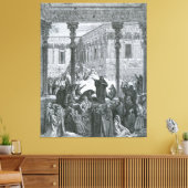 Toile Gustave Doré - Daniel confond les prêtres de Bel (Insitu(Salon))