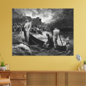 Toile Gustave Doré - Débarquement devant la ville (Insitu(Salon))
