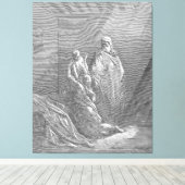 Toile Gustave Doré - Elijah Raises the Son of the Widow  (Insitu (Plancher de Bois))