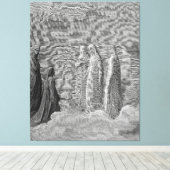 Toile Gustave Doré - Esprits Défectueux (Insitu (Plancher de Bois))