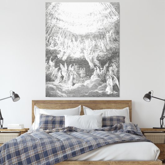Toile Gustave Doré - Hymne des Bienheureux (Insitu(Chambre))