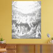 Toile Gustave Doré - Hymne des Bienheureux (Insitu(Salon))