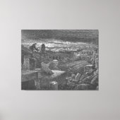 Toile Gustave Doré - Isaiah's Vision of the Destruction (Recto)