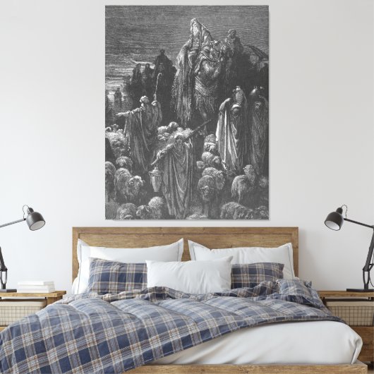 Toile Gustave Doré - Jacob Goes to Egypt (Insitu(Chambre))