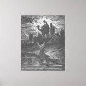 Toile Gustave Doré - Jacob prie pour la protection (Recto)
