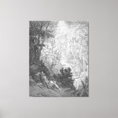 Toile Gustave Doré - Jacob's Dream (Recto)
