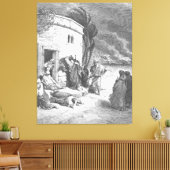Toile Gustave Doré - Job Hears of His Misfortunes (Insitu(Salon))