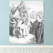 Toile Gustave Doré - Joseph vendu par ses frères (Insitu (Plancher de Bois))