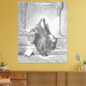 Toile Gustave Doré - King Solomon in Old Age (Insitu(Salon))