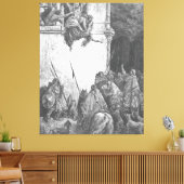 Toile Gustave Doré - La mort de Jézabel (Insitu(Salon))