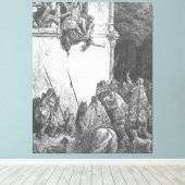 Toile Gustave Doré - La mort de Jézabel (Insitu (Plancher de Bois))