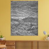 Toile Gustave Doré - La mort des fils de Gédéon (Insitu(Salon))