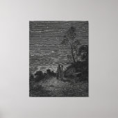 Toile Gustave Doré - La Vision de l'Enfer (Recto)