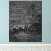 Toile Gustave Doré - La Vision de l'Enfer (Insitu (Plancher de Bois))