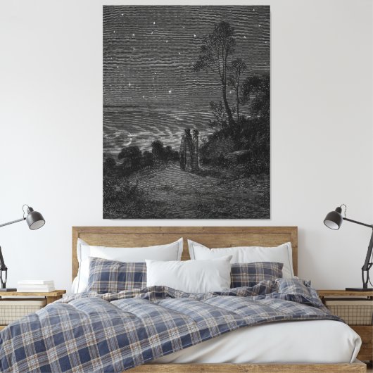 Toile Gustave Doré - La Vision de l'Enfer (Insitu(Chambre))