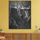 Toile Gustave Doré - Le Mur de Flammes (Insitu(Salon))