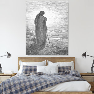 Toile Gustave Doré - Le prophète Amos