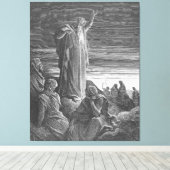 Toile Gustave Doré - Le prophète Ézéchiel (Insitu (Plancher de Bois))