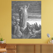 Toile Gustave Doré - Le prophète Ézéchiel (Insitu(Salon))