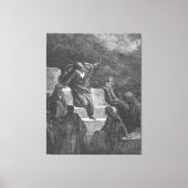 Toile Gustave Doré - Le prophète Jérémie (Recto)