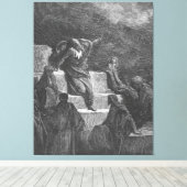 Toile Gustave Doré - Le prophète Jérémie (Insitu (Plancher de Bois))