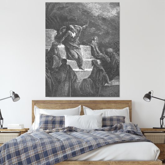 Toile Gustave Doré - Le prophète Jérémie (Insitu(Chambre))